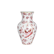 Ginori Oro Di Doccia Magenta Ming Vase - 12"